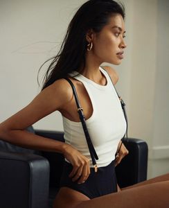 Zara Leather Suspender