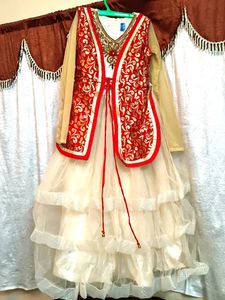 Elegant Girls' Ethnic Dress