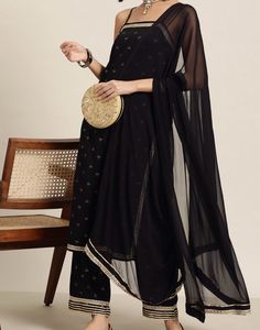 Three Peice Suit Palazzo Dupatta Set