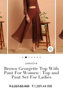 Branded Janasya Kurta Set