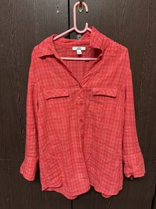 Cotton Shirt Pink Very Soft For Fomal And Casual