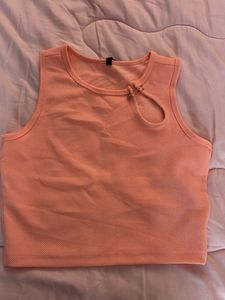 Stylish Cute Pink Crop Top For Girls