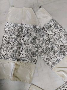 Animal Print Decorative Pillow &amp; Masan Set