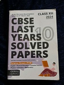 CBSE LAST 10 YRS SOOLVED PAPER PCM+ ENG+ CS