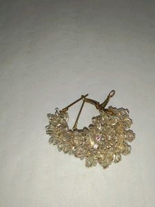 Beaded Hoop Earrings