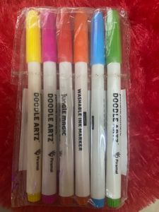 Jungle Magic Doodle Artz Markers - Set of 6