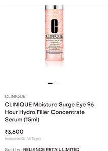 Clinique Moisture Surge Eye 96 Hour Hydro Filler