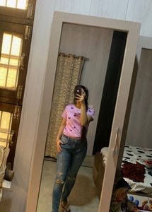 Distressed Skin Fit Jean🐬🦋🦥