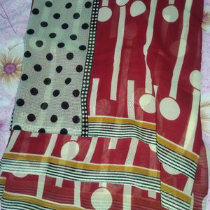 Red Saree