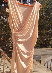 Cute Beige Bodycon Dress