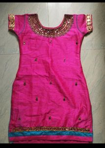 Straight Kurta And Patiyala