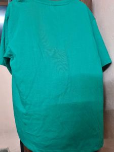 Green Mickey Mouse Graphic Tee