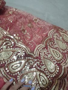 Baby Pink Saree