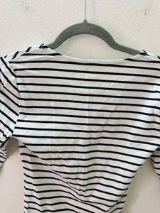 Marks &amp; Spencer White Striped Top