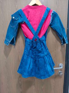 Dungree Skirt And Top