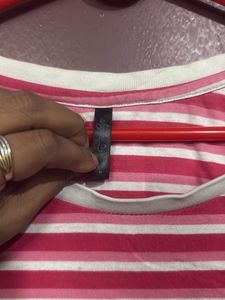 Striped Summer T-Shirt Dress