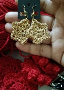 Golden Star Earrings