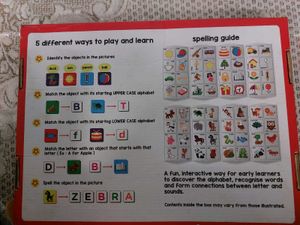 Magnetic Fun With ALPHABETS and WORDS