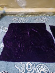purple velvet fabric