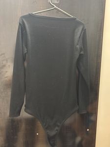 Black Long Sleeve Bodysuit