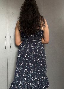 Party-Wear Dress for Women/ Floral print.