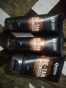 Beardo De-Tan Face Wash Bundle Pack Of 3