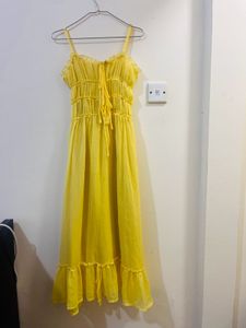 Yellow Maxi Sundress