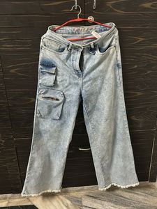 Flared Denim Jeans