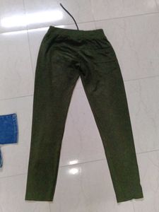 Olive Green Training Pants