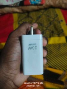 SUPERVOOC 33W Single Port USB Fast Charger Adapter