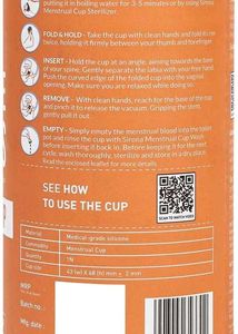 Sirona Pee Safe Menstrual Cup - Medium