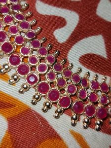 Ruby Gemstone Necklace