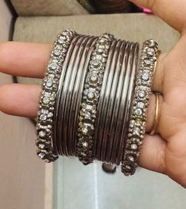 Silver bangles