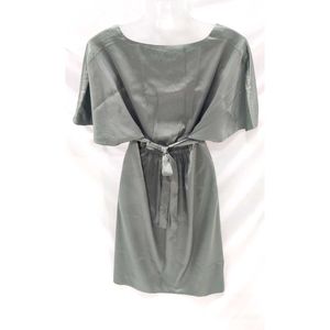 H&amp;M Satin Sage Mint Green Dress