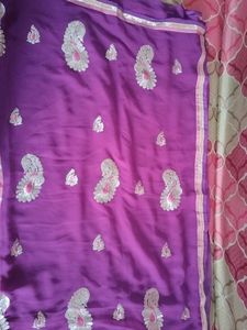 New Like Purple Saree