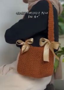 Aesthetic Crochet Bag 🎀