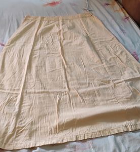 Beige Colour Cotton Petticoat