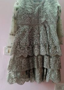 New Sea Green Bridal Kurta Set