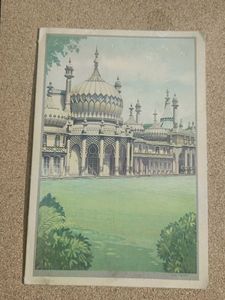 Vintage Brighton Royal Pavilion Print