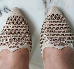 Elegant High Heel In Copper Colour