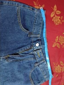 Blue Straight Jeans