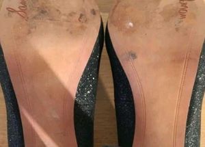 Grey Sparkle Heel ✨