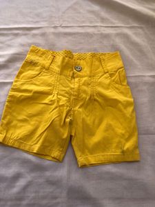 Yellow Shorts
