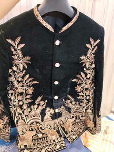 Embroidered Jodhpuri Set ( Indo western)