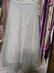 Grey Embellished Lehenga Set🤍