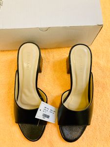 ERIDANINWTOpen-Toe Chunky Heeled Sandals