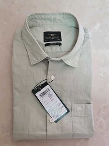 Men&#39;s Light Green Short Sleeve Shirt