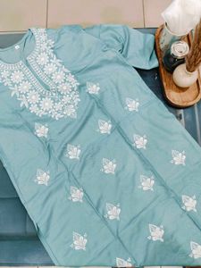 Elegant Embroidered Kurta