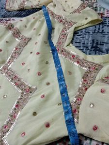 Embroidered Indian Suit