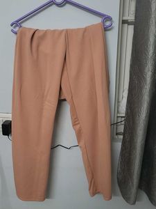Peach Formal Pants